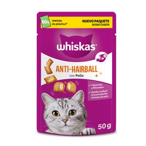 WHISKAS SNACKS ANTI-HAIRBALL 50 gr.